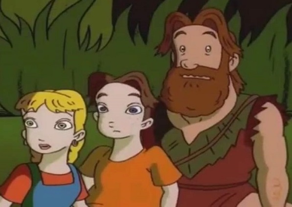Jumanji cartoon