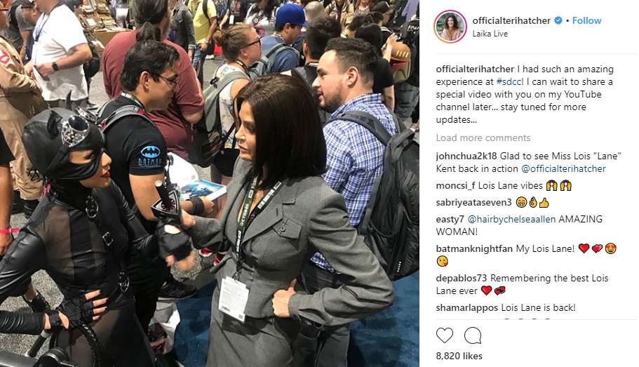 Teri Hatcher San Diego Comic-Con