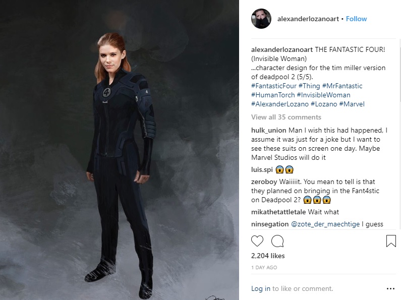 Deadpool 2 Fantastic Four