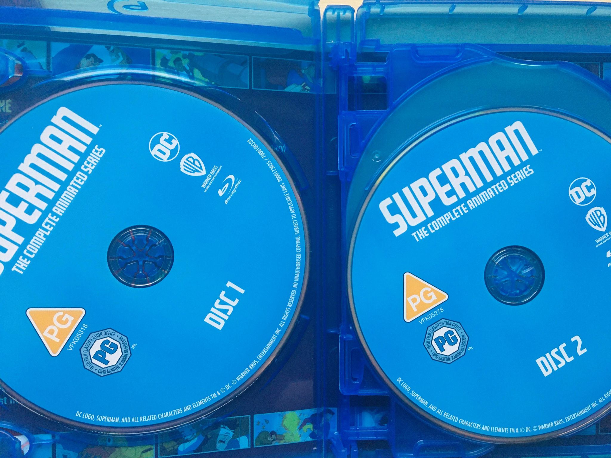 Review Superman The Animated Series Complete Bluray Collection It