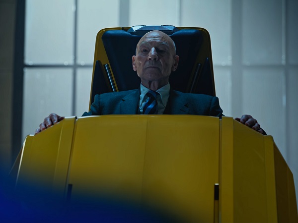 How many times did Patrick Stewart play Professor Xavier?